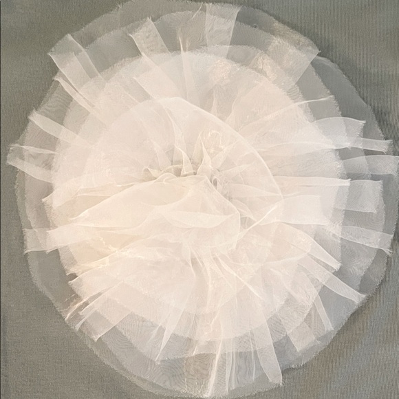 Honey & Sparkle Kids Green Tee with White Tulle Accent Size Medium NWT - Picture 3 of 5